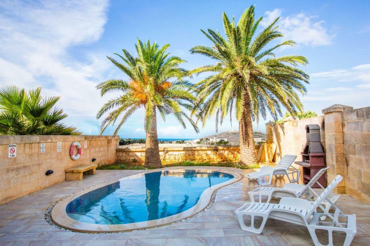 Il-Palma Holiday Farmhouse With Sunny Private Pool In Island Of Gozo Għarb Extérieur photo